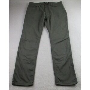 DUER Pants Mens 34‎ Green N2X Relaxed Taper Nature2X Stretch Casual Comfort